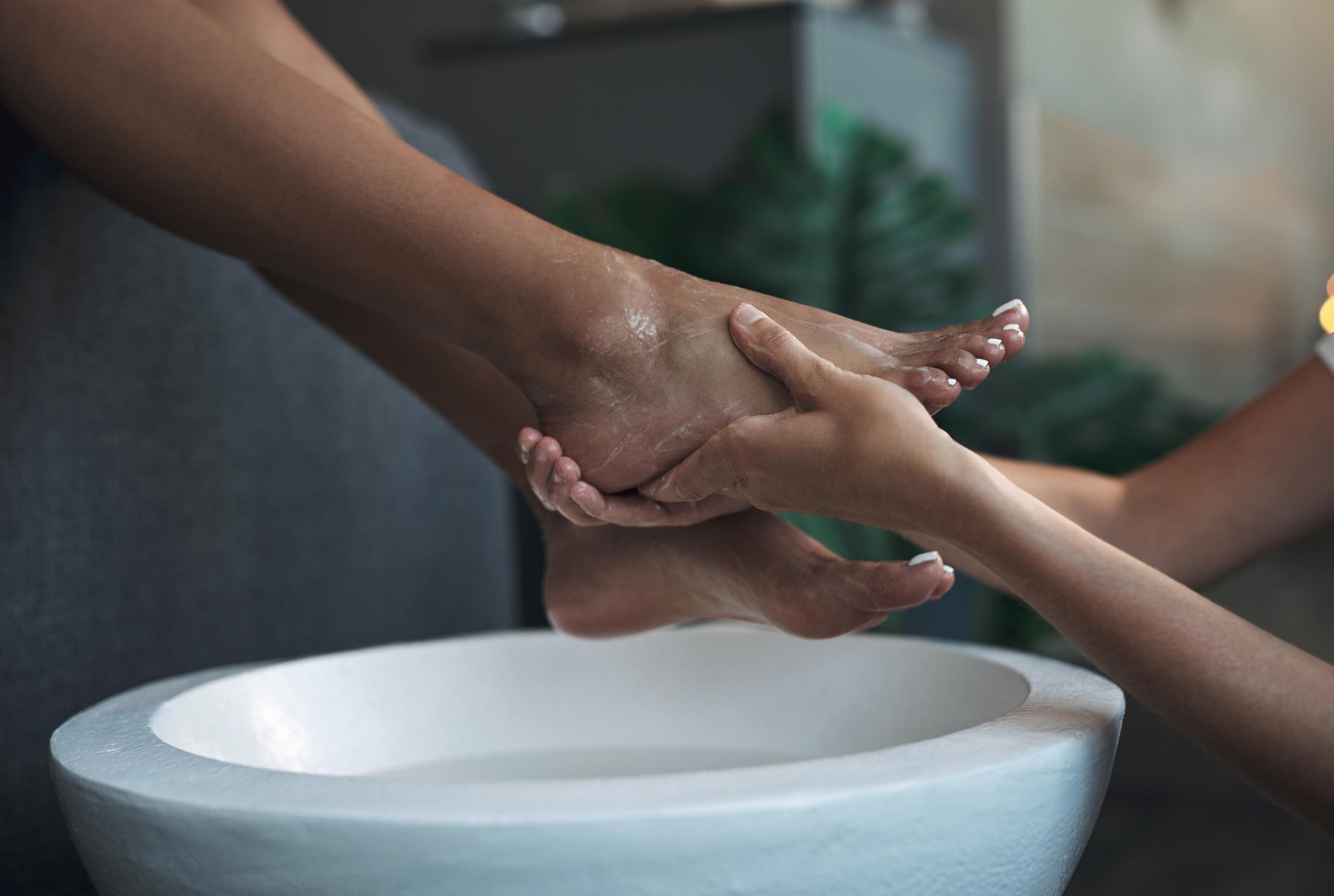 Spa dos pés e das mãos